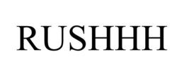 RUSHHH trademark