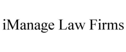 IMANAGE LAW FIRMS trademark