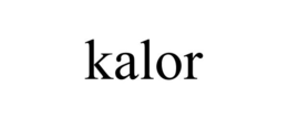KALOR trademark