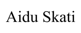 AIDU SKATI trademark
