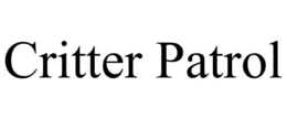 CRITTER PATROL trademark