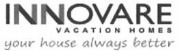 INNOVARE VACATION HOMES YOUR HOUSE ALWAYS BETTER trademark