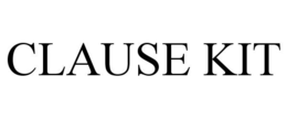 CLAUSE KIT trademark