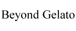 BEYOND GELATO trademark