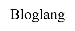 BLOGLANG trademark