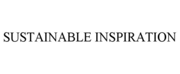 SUSTAINABLE INSPIRATION trademark