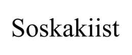 SOSKAKIIST trademark