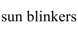 SUN BLINKERS trademark