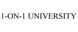 1-ON-1 UNIVERSITY trademark