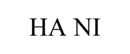 HA NI trademark