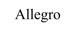 ALLEGRO trademark