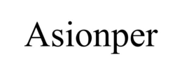 ASIONPER trademark