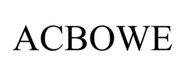 ACBOWE trademark