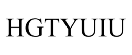 HGTYUIU trademark