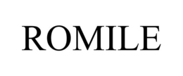 ROMILE trademark