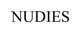 NUDIES trademark
