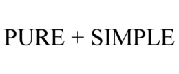 PURE + SIMPLE trademark