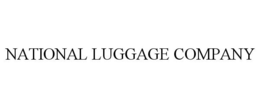 NATIONAL LUGGAGE COMPANY trademark