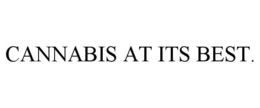 CANNABIS AT ITS BEST. trademark