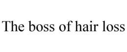 THE BOSS OF HAIR LOSS trademark