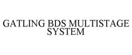 GATLING BDS MULTISTAGE SYSTEM trademark