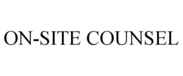 ON-SITE COUNSEL trademark