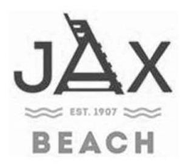 JAX BEACH EST. 1907 trademark