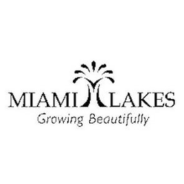 MIAMI LAKES GROWING BEAUTIFULLY trademark