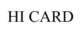 HI CARD trademark