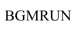 BGMRUN trademark