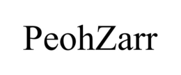 PEOHZARR trademark