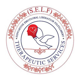 (S.E.L.F.) SUPPORTIVE EMOTIONAL LIBERATION FULFILLMENT THERAPEUTIC SERVICES trademark