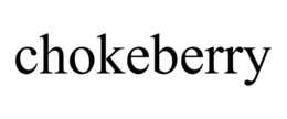CHOKEBERRY trademark