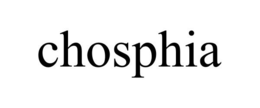 CHOSPHIA trademark