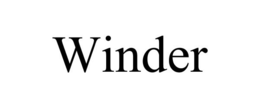 WINDER trademark