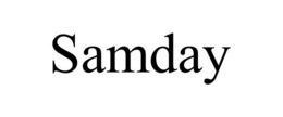 SAMDAY trademark