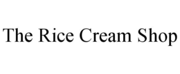 THE RICE CREAM SHOP trademark
