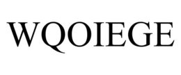 WQOIEGE trademark