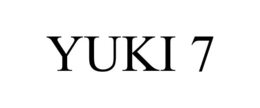 YUKI 7 trademark