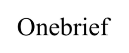 ONEBRIEF trademark