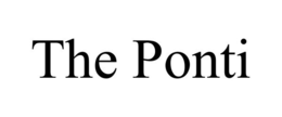 THE PONTI trademark
