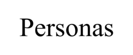 PERSONAS trademark