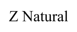 Z NATURAL trademark