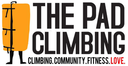 THE PAD CLIMBING CLIMBING. COMMUNITY. FITNESS. LOVE. trademark