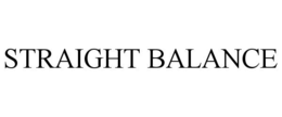 STRAIGHT BALANCE trademark