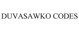 DUVASAWKO CODES trademark