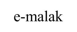 E-MALAK trademark