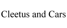 CLEETUS AND CARS trademark