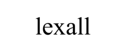 LEXALL trademark