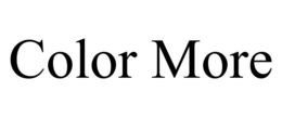 COLOR MORE trademark
